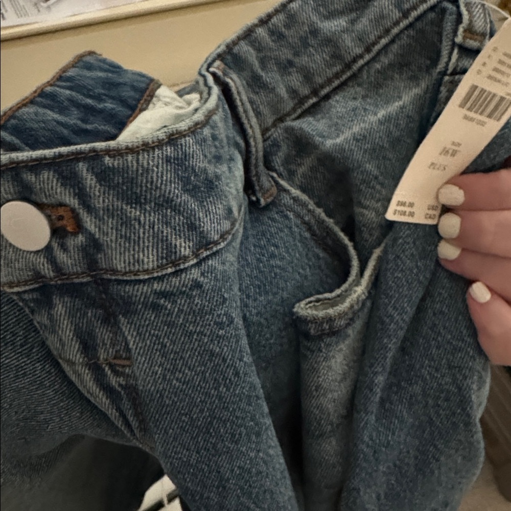 Anthropologie Pilcro Denim cut off Blue Jean Shorts - Picture 5 of 9